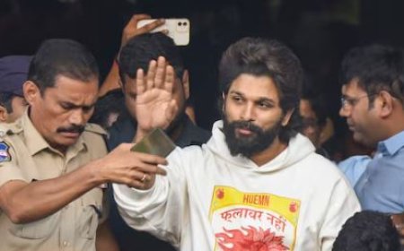 നടൻ അല്ലു അർജുൻ്റെ ഹൈദരാബാദിലെ വസതിയ്ക്ക് നേരെ ആക്രമണം; 8 പേർ അറസ്റ്റിൽ