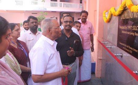 ആരോഗ്യവും ശുചിത്വവും എന്ന ആശയം മുന്നോട്ട് വെച്ച് പട്ടം സെൻ്റ് മേരീസ് സ്കൂളിലെ  1997 SSLC പൂർവവിദ്യർത്ഥി കൂട്ടായ്മ