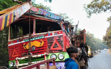 കർണാടകയിൽ പച്ചക്കറി ലോറി മറിഞ്ഞ് 10 മരണം