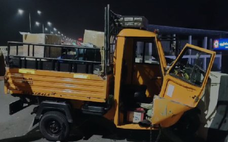 കഴക്കൂട്ടം എലിവേറ്റഡ് ഹൈവേയിൽ വാഹനാപകടം