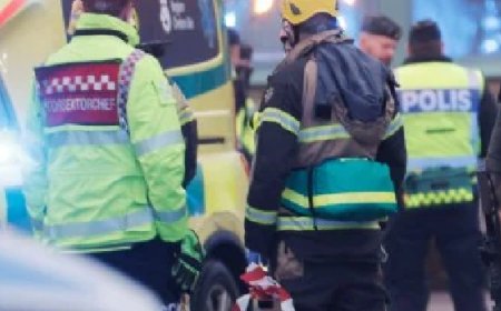 സ്വീഡനിലെ വിദ്യാഭ്യാസ സ്ഥാപനത്തിൽ വെടിവയ്പ്; 10 പേർ കൊല്ലപ്പെട്ടു, നിരവധി പേര്‍ക്ക് പരിക്ക്