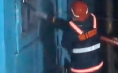 പാലക്കാട് ജില്ലാ ആശുപത്രിയിൽ തീപിടിത്തം; രോ​ഗികളെ മാറ്റി