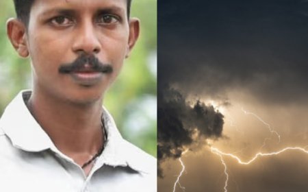 പാടത്ത് ക്രിക്കറ്റ് കളിക്കുന്നതിനിടെ ഫോണെടുത്ത് സംസാരിച്ചു; മിന്നലേറ്റ് മൊബൈല്‍ പൊട്ടിത്തെറിച്ച് യുവാവിന് ദാരുണാന്ത്യം 