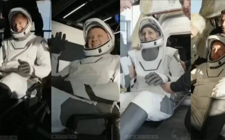 ചരിത്രം കുറിച്ച് സുനിത വില്യംസും സംഘവും ഭൂമിയിൽ എത്തി