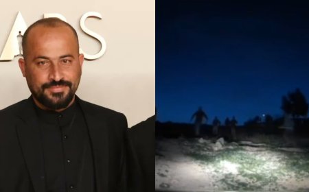 ഓസ്‌കാർ പുരസ്‌കാര ജേതാവായ പലസ്തീൻ സംവിധായകനെ അറസ്റ്റ് ചെയ്ത് ഇസ്രയേൽ