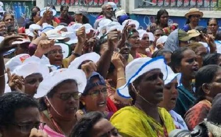 ആശാ വര്‍ക്കര്‍മാര്‍ നടത്തുന്ന നിരാഹാര സമരം എട്ടാം ദിവസത്തിലേക്ക്