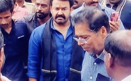 മോഹന്‍ലാലിനൊപ്പം ശബലിമല കയറ്റം: എസ്.എച്ച്.ഒ.യെ സ്ഥലം മാറ്റി, പോലീസുകാരന് കാരണം കാണിക്കൽ നോട്ടീസ്