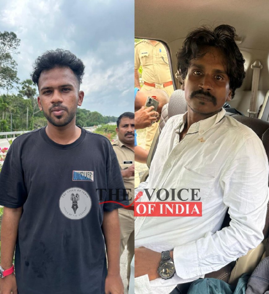 ബൈക്കില് എം.ഡി.എം.എ. കടത്തി, പിടികൂടിയത് 21 ഗ്രാം; രണ്ട് യുവാക്കള് അറസ്റ്റില്