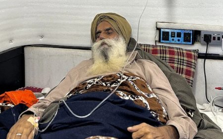 നിരാഹാര സമരം അവസാനിപ്പിച്ച് കർഷക നേതാവ് ജഗ്ജിത് സിങ് ദല്ലേവാൾ