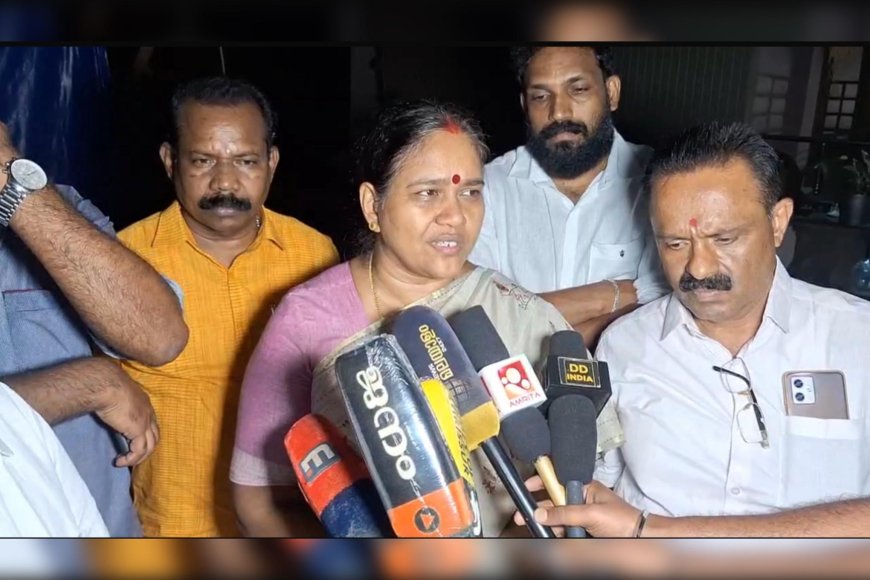 ശോഭാ സുരേന്ദ്രന്റെ വീടിനു സമീപം ബോംബെറ്