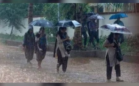 കനത്ത മഴ: മൂന്ന് ജില്ലകള്‍ക്ക് അവധി, ഏഴ് ജില്ലകളില്‍ ഓറഞ്ച് അലേര്‍ട്ട്