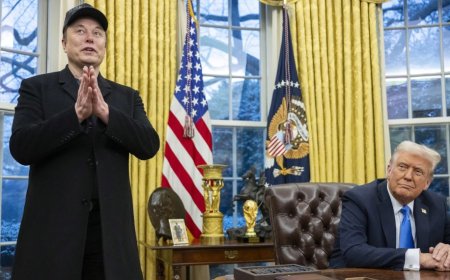 യുഎസ് സർക്കാരിൽ നിന്ന് പടിയിറങ്ങി ഇലോൺ മസ്ക്