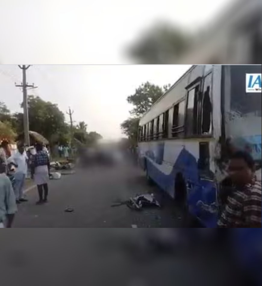 വേളാങ്കണ്ണിയിലേക്ക് തീര്ഥാടനത്തിനു പോയ നാല് മലയാളികള്ക്ക് അപകടത്തില് ദാരണാന്ത്യം