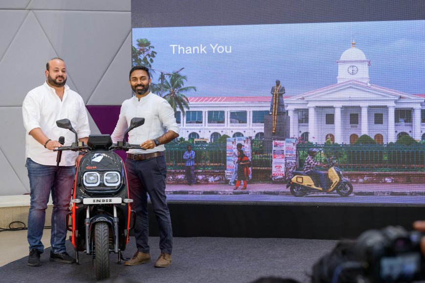 റിവർ ഇൻഡി ഇലക്ട്രിക് സ്കൂട്ടർ ഇനി തിരുവനന്തപുരത്തും