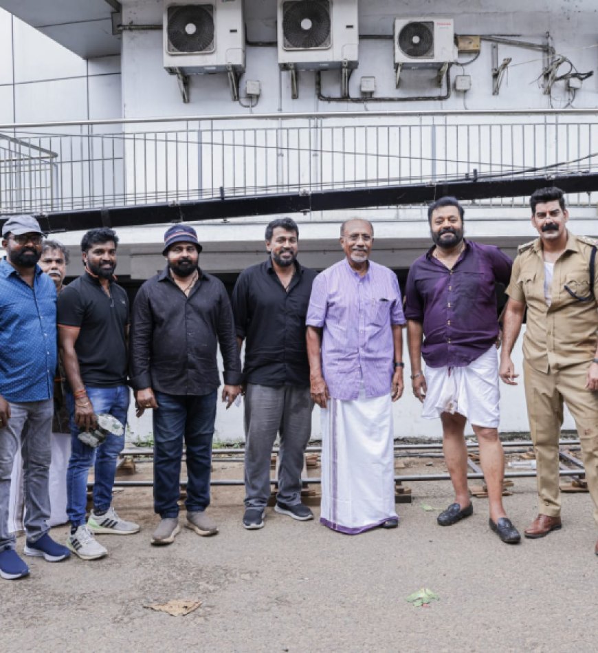 'പാലാ കുരിശുപള്ളി മുറ്റത്ത്', ശിഷ്യനെ അനുഗ്രഹിക്കാനും യുവതുർക്കിയെ കാണാനും സംവിധായകൻ ഭദ്രൻ