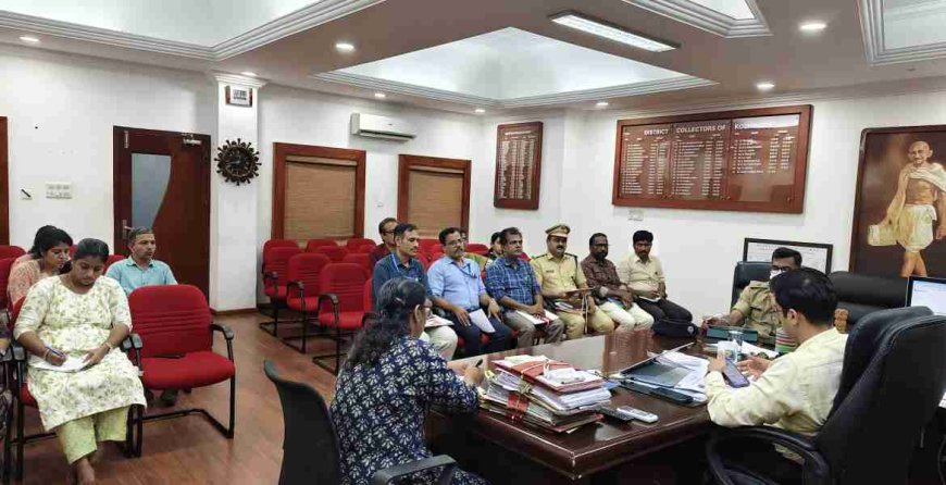 മൊഫ്യൂസില് ബസ് സ്റ്റാന്ഡ് കെട്ടിടത്തിലെ അഗ്നിബാധ: ജില്ലാ കളക്ടര് യോഗം ചേര്ന്നു