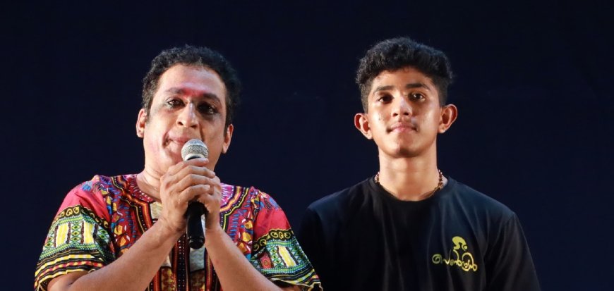മകനേയും കൂട്ടുകാരേയും നാലംഗ സംഘം മര്‍ദിച്ചെന്ന് സന്തോഷ് കീഴാറ്റൂര്‍
