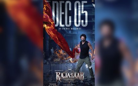 പ്രഭാസ് നായകനാകുന്ന 'ദ രാജാസാബ്' ഡിസംബർ 5 ന് ലോക വ്യാപകമായി തിയേറ്റർ റിലീസ് ചെയ്യും