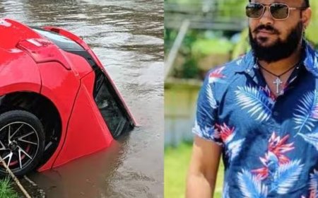 കാര്‍ നിയന്ത്രണംവിട്ട് കനാലിലേക്ക് മറിഞ്ഞ് യുവാവിന് ദാരുണാന്ത്യം; മരണം പിറന്നാള്‍ദിനത്തില്‍