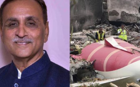 അഹമ്മദാബാദ് വിമാനാപകടത്തില്‍ മരിച്ച മുന്‍മുഖ്യമന്ത്രി വിജയ് രൂപാണിയുടെ മൃതദേഹം തിരിച്ചറിഞ്ഞു