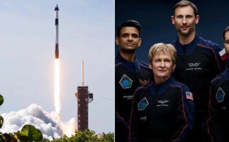 ആക്സിയം 4 ദൗത്യം വിക്ഷേപിച്ചു