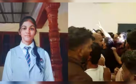 വിദ്യാർഥിനിയുടെ ആത്മഹത്യ; സ്കൂളിൽ രക്ഷിതാക്കളുടെ പ്രതിഷേധം