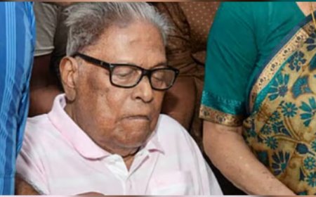 വി.എസ്. അച്യുതാനന്ദന്റെ ആരോഗ്യനില മാറ്റമില്ലാതെ തുടരുന്നു