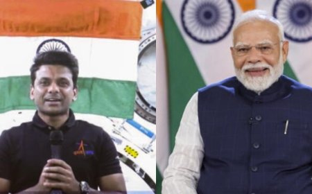 ബഹിരാകാശ നിലയത്തിലുള്ള ശുഭാംശു ശുക്ലയുമായി സംസാരിച്ച് പ്രധാനമന്ത്രി
