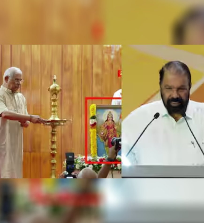 'ചിത്രം മാറ്റില്ല'; ഭാരതാംബ വിവാദം, നിലപാടിലുറച്ച് ഗവര്ണര്