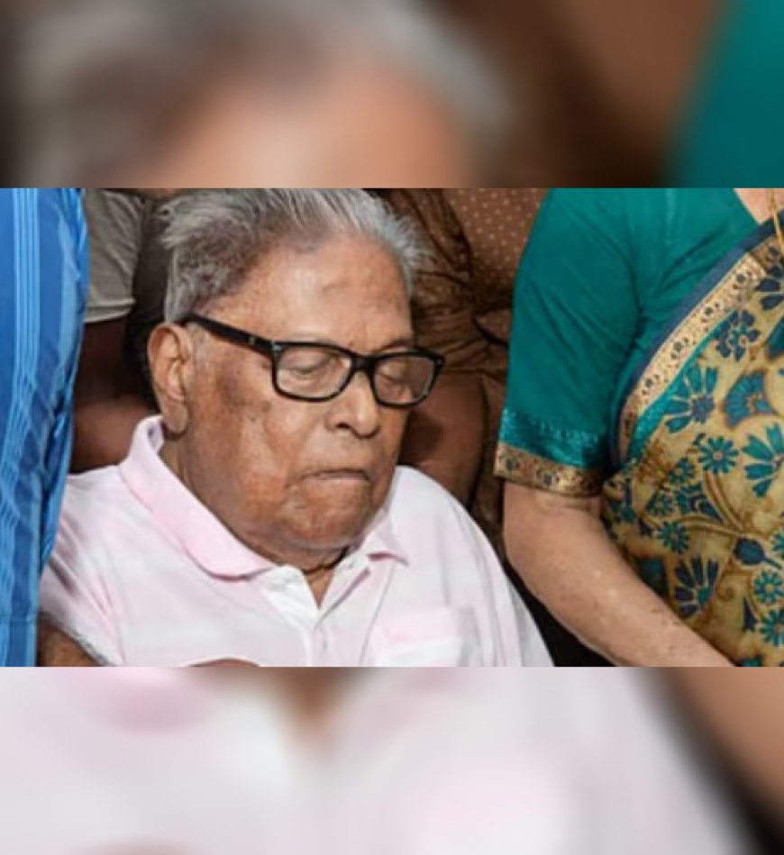 വി.എസ്. അച്യുതാനന്ദന്റെ ആരോഗ്യനില മാറ്റമില്ലാതെ തുടരുന്നു