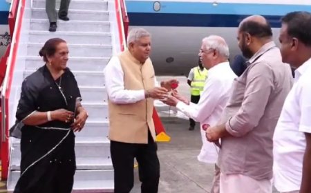 ഉപരാഷ്ട്രപതിയുടെ ഗുരുവായൂര്‍ യാത്ര തടസപ്പെട്ടു; കനത്ത മഴ കാരണം ഹെലികോപ്ടർ ഇറക്കാനായില്ല