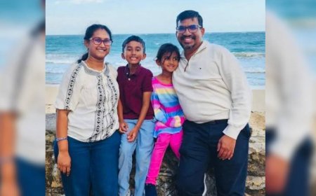 അമേരിക്കയിലുണ്ടായ റോഡപകടത്തിൽ നാലംഗ ഇന്ത്യൻ കുടുംബത്തിന് ദാരുണാന്ത്യം