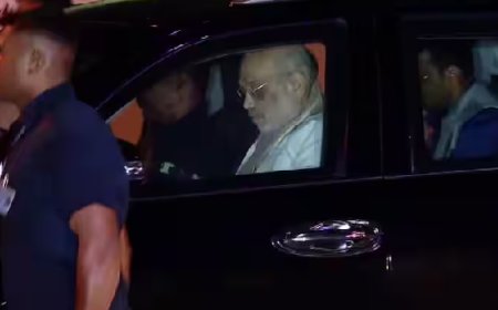 ബി.ജെ.പി.ക്ക് പുതിയ സംസ്ഥാന കമ്മറ്റി ആസ്ഥാനം; അമിത് ഷാ തിരുവനന്തപുരത്തെത്തി