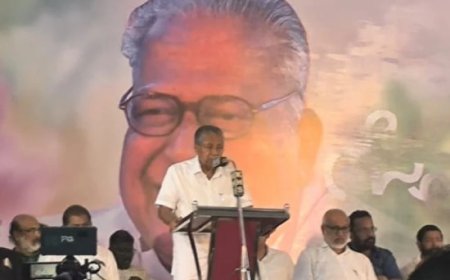 'വി.എസിന്‍റെ വിയോഗം വലിയ നഷ്ടം; പ്രതിസന്ധിയില്‍ പതറാതെ പാര്‍ട്ടിയെ നയിച്ച നേതാവ്' 