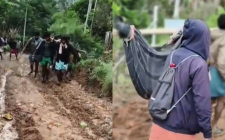 വട്ടവടയില്‍ വയോധികയെ ആശുപത്രിയിലെത്തിച്ചത് കിലോമീറ്ററുകൾ ചുമന്ന്