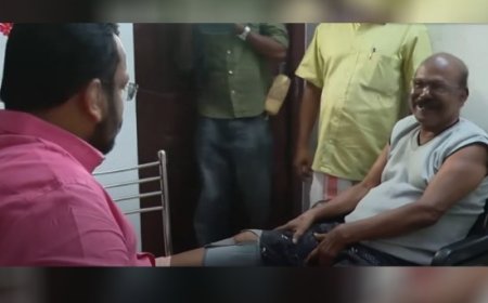 'ചോര്‍ന്നൊലിക്കുന്ന വീട്ടില്‍ തെന്നി വീണു, വീട് ജപ്തി ഭീഷണിയില്‍', പാര്‍ട്ടി എല്ലാവിധ സഹായങ്ങളും ചെയ്തു നല്‍കുമെന്ന് റവന്യൂ മന്ത്രി 