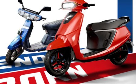 നൊസ്റ്റാള്‍ജിക് മോഡലുമായി രണ്ട് വേരിയന്‍റുകളില്‍ കൈനറ്റിക് ഇവി