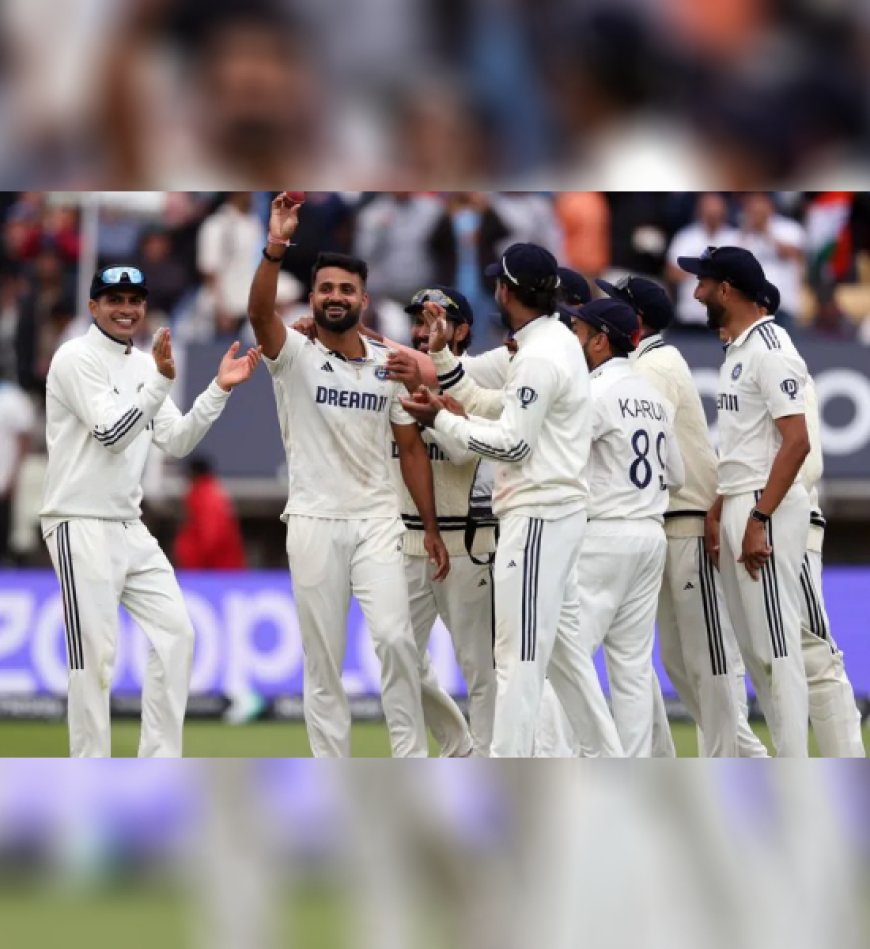 എജ്ബാസ്റ്റണില് ഇന്ത്യ ചരിത്രം തിരുത്തികുറിച്ചു; 337 റണ്സിന്റെ കൂറ്റന് ജയം