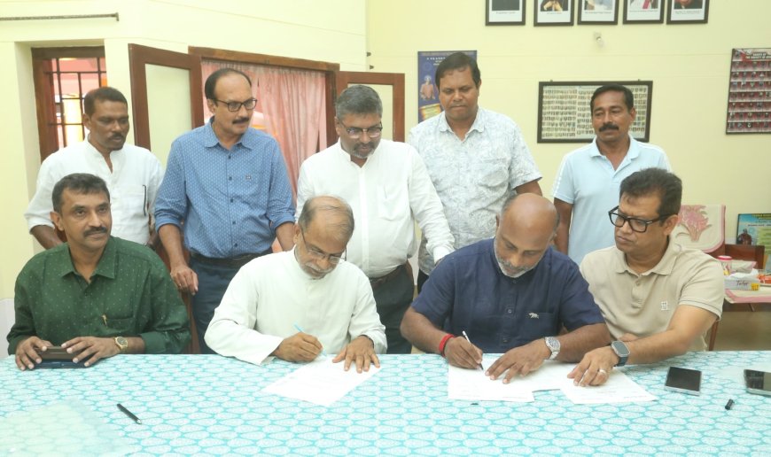 സെൻ്റ് സേവ്യേഴ്സ് കോളേജും കെ.സി.എയും തമ്മിലുള്ള കരാർ പുതുക്കി; ഗ്രൗണ്ട് ലീസ് 17 വർഷത്തേക്ക് കൂടി നീട്ടി