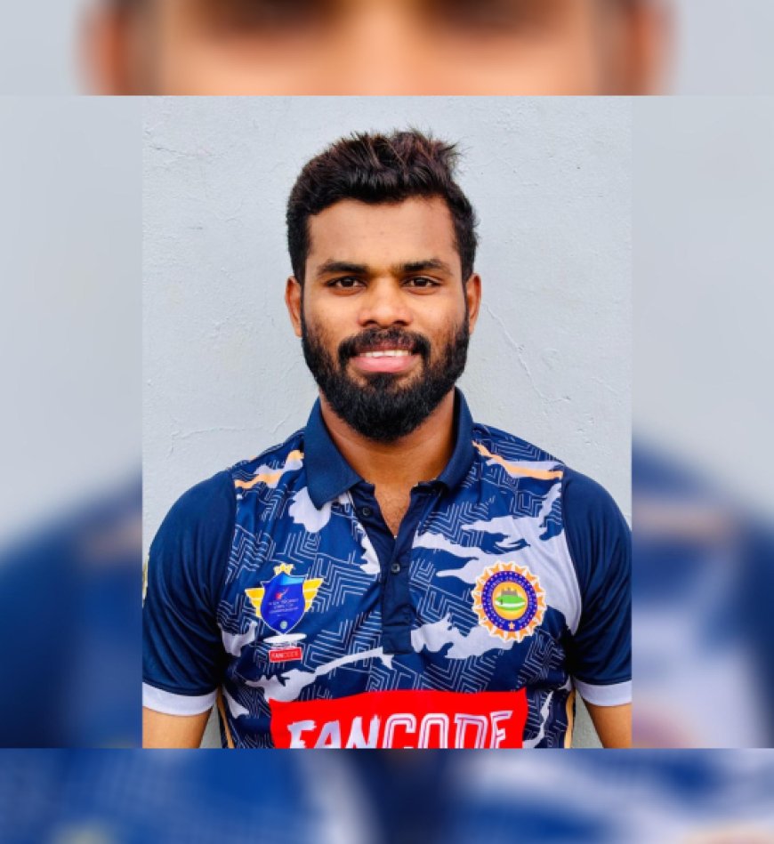 ട്രിപ്പിൾ സെഞ്ച്വറിയുമായി സച്ചിൻ സുരേഷ്
