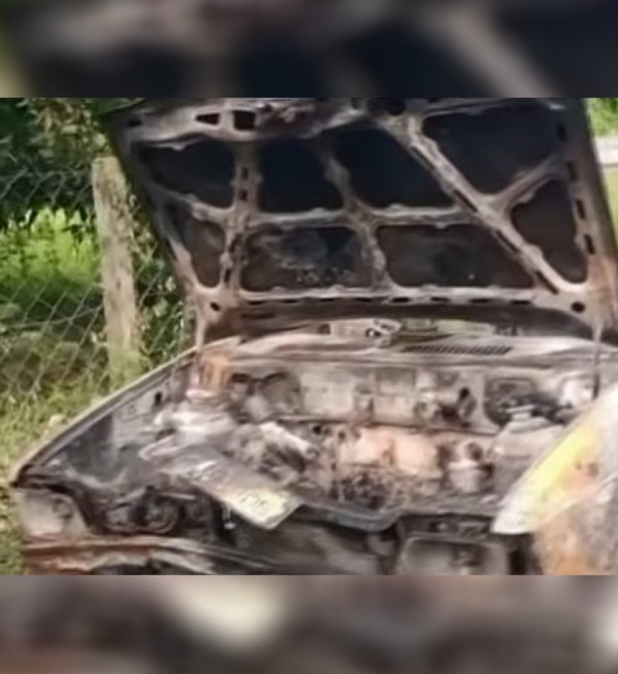 നിർത്തിയിട്ടിരുന്ന കാറിന് തീപിടിച്ച് അപകടം; മൂന്ന് കുട്ടികളടക്കം അഞ്ച് പേർക്ക് പൊള്ളലേറ്റു