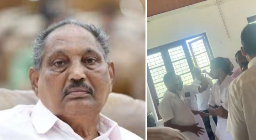 വയനാട് ഡിസിസി പ്രസിഡന്റ് എന്‍ ഡി അപ്പച്ചന് മർദനം