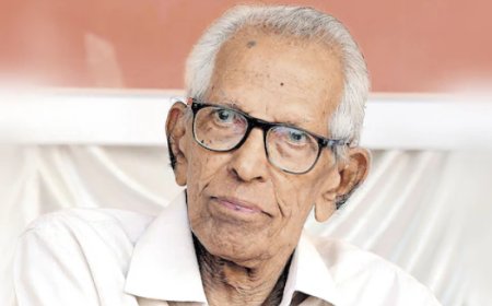പ്രൊഫ. എം.കെ. സാനു അന്തരിച്ചു 