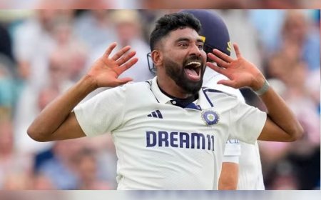 'ഓരോ പന്തും എറിയുന്നത് തനിക്കുവേണ്ടിയല്ല, രാജ്യത്തിന് വേണ്ടി': മുഹമ്മദ് സിറാജ്