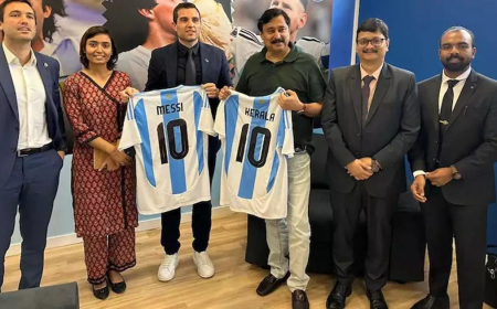 മെസിയെ ക്ഷണിക്കാനെന്ന പേരിൽ കായിക മന്ത്രിയുടെ സ്പെയിൻ യാത്ര; ഒരു രൂപ പോലും ചെലവായില്ലെന്ന സർക്കാരിന്റെ വാദം പൊളിയുന്നു