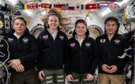 ക്രൂ-10 ദൗത്യ സംഘം ഭൂമിയിൽ തിരിച്ചെത്തി