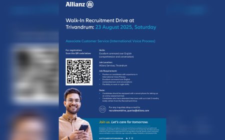 അലയൻസ് സർവീസസിൽ തൊഴിലവസരം