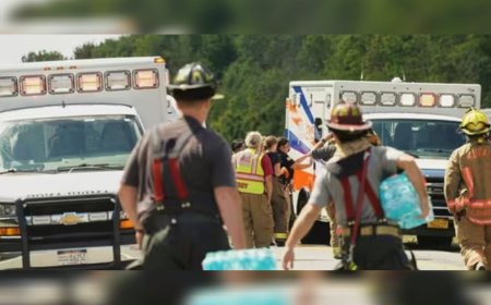 ന്യൂയോർക്കിൽ വാഹനാപകടം; ഇന്ത്യാക്കാർ ഉൾപ്പടെ സഞ്ചരിച്ച ബസ് അപകടത്തിൽപെട്ടു