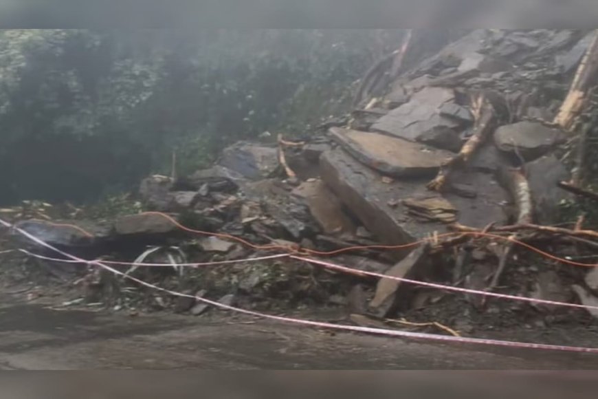 വയനാട് ചുരം വ്യൂ പോയിന്റില് മണ്ണിടിഞ്ഞ പ്രദേശത്തെ വാഹനഗതാഗതം ഭാഗികമായി പുന:സ്ഥാപിച്ചു