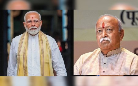 പിറന്നാൾ ദിനത്തിൽ മോഹൻ ഭാഗവതിനെ പുകഴ്ത്തി നരേന്ദ്ര മോദി